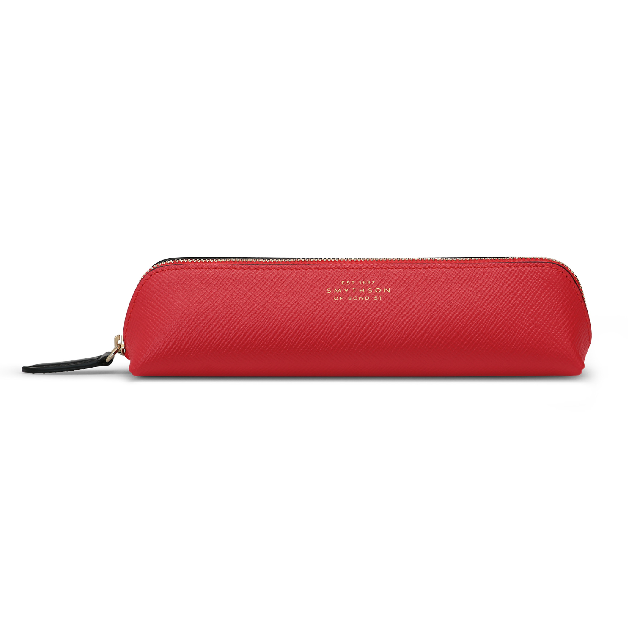 SMYTHSON Scarlet Red Pencil Case in Panama - Style of Zug